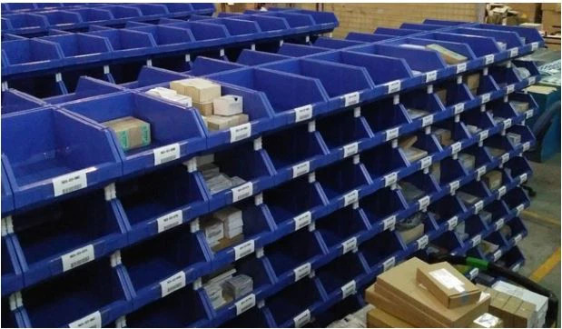 Plastic small parts organizer