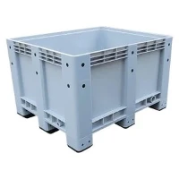 Contenedor de paleta sólida de plástico