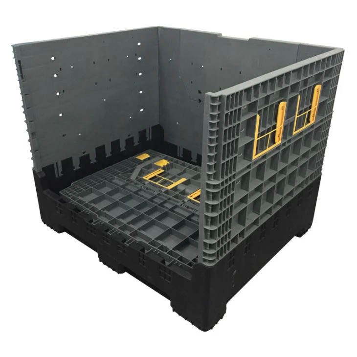Caja de plataforma de plástico plegable de alta calidad en venta
