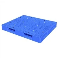 Paleta de plástico apilable de doble cara