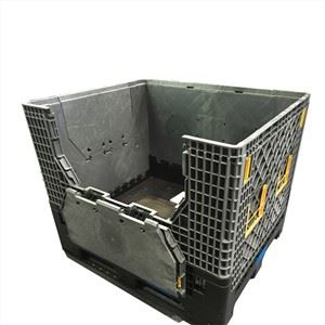 Caja de palets de plástico industrial de alta resistencia