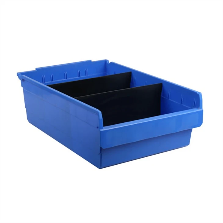 Caja de basura con estante de plástico