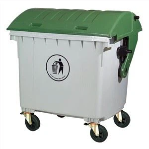 Contenedor de basura grande de 1200 litros