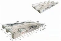 Plataforma ASRS de plástico de 1830x1000x140 mm para almacén