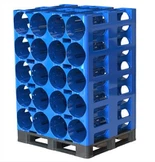 Rejillas de plástico para agua de 5 galones