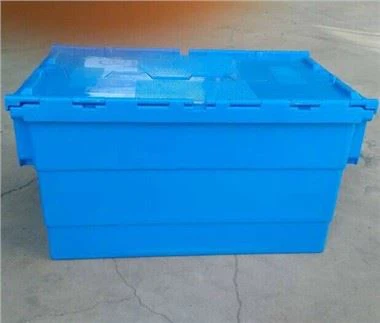 Contenedor con tapa adjunta