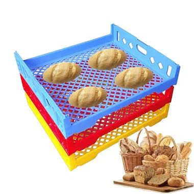 Caja de plástico para tostadas