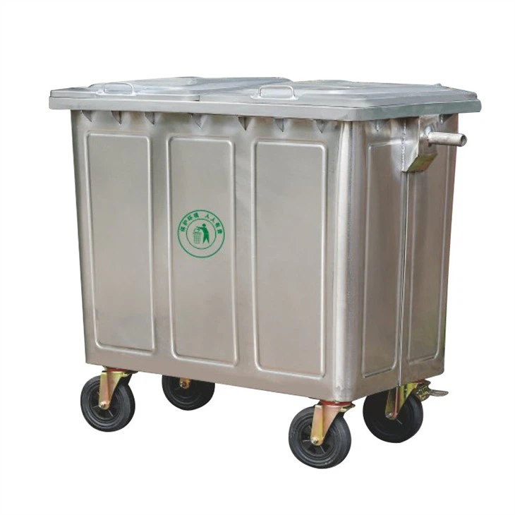 Metal Outdoor Trash Can factory