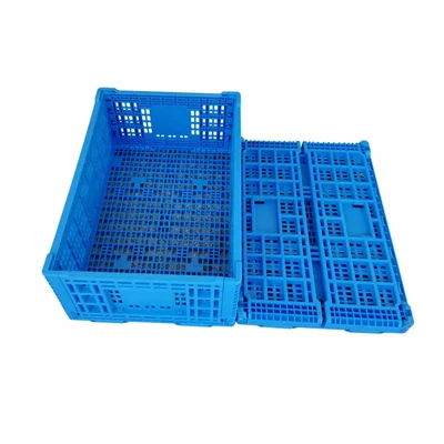 Caja de almacenamiento plegable de volumen de negocios de plástico