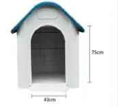 Wholesale Plastic Waterproof Dog House Outdoor Indoor
