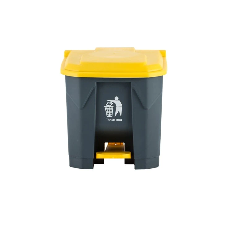 30 litros de basura de plástico interior con pedal