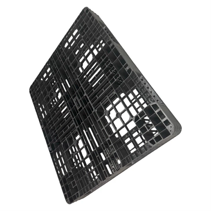 Plastic Black Export Grid Pallet For Chemical