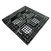 Palet De Plástico De Exportación Con Base Cruciforme