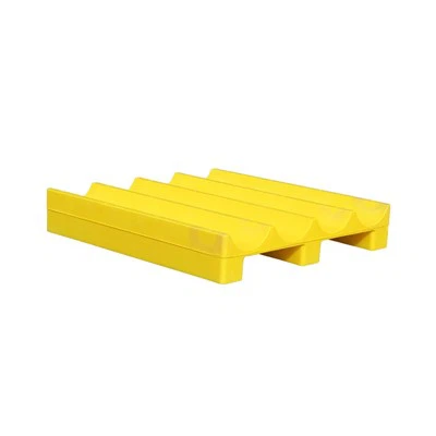Paleta de estante de rollo de plástico de 2 vías