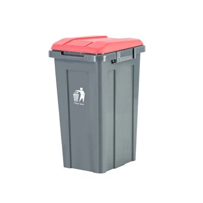 Proveedor de contenedores de reciclaje públicos con tapa codificada por colores-