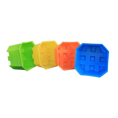 Contenedor octogonal de almacenamiento de plástico rotomolding