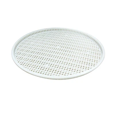 Bandeja redonda de secado de plástico apilable de grado alimento